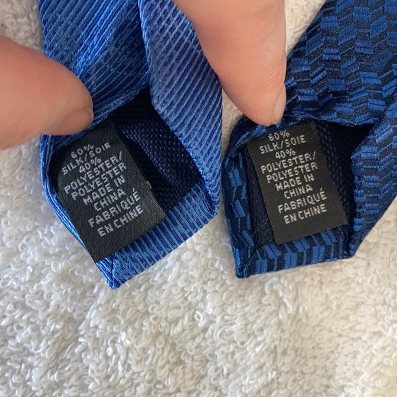 NWT Micheal Kors Men’s Silk Blend Ties Bundle of 2 - Picture 5 of 5